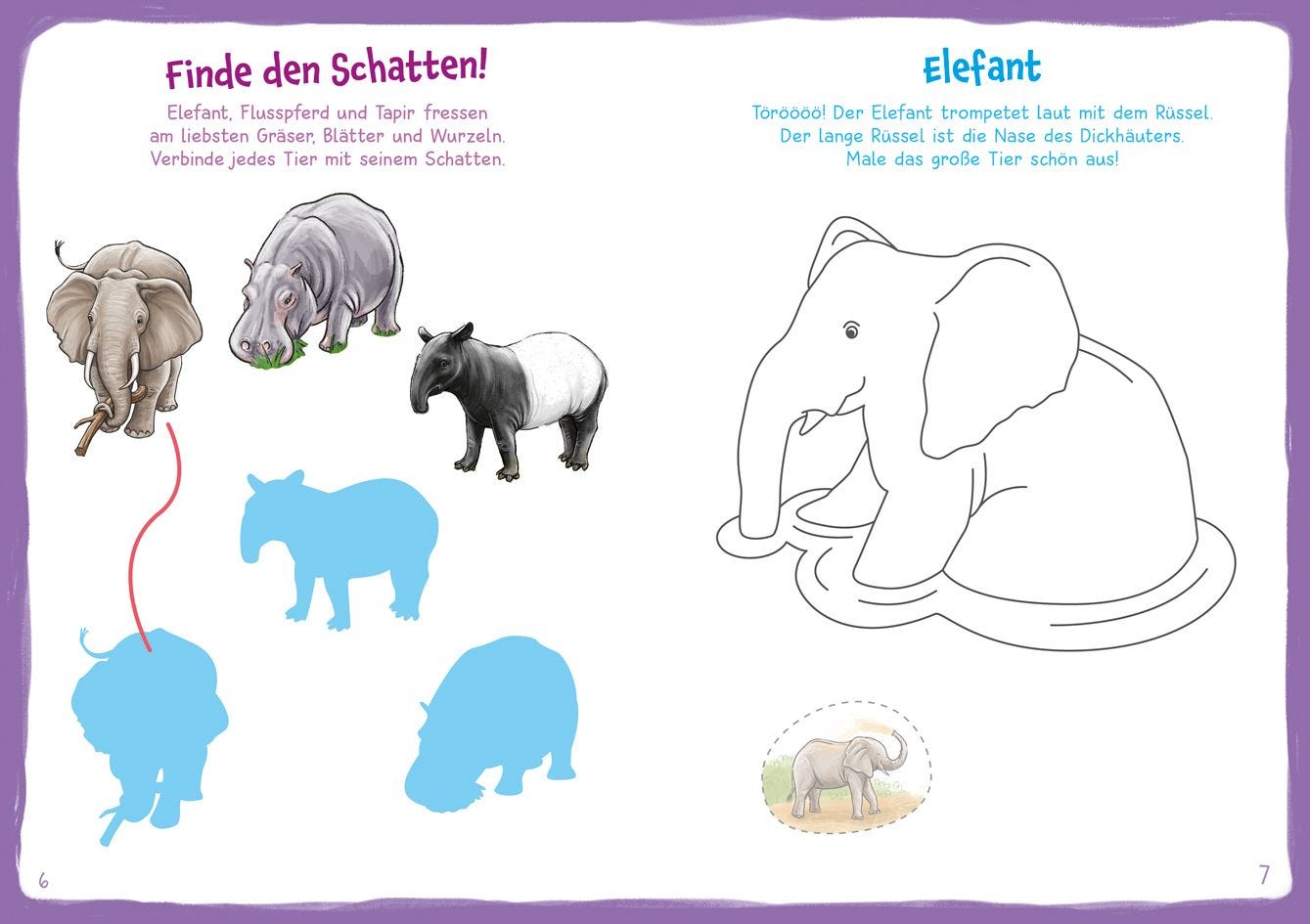Malen Tessloff WAS IST WAS Meine Welt Mach mit! Zoo