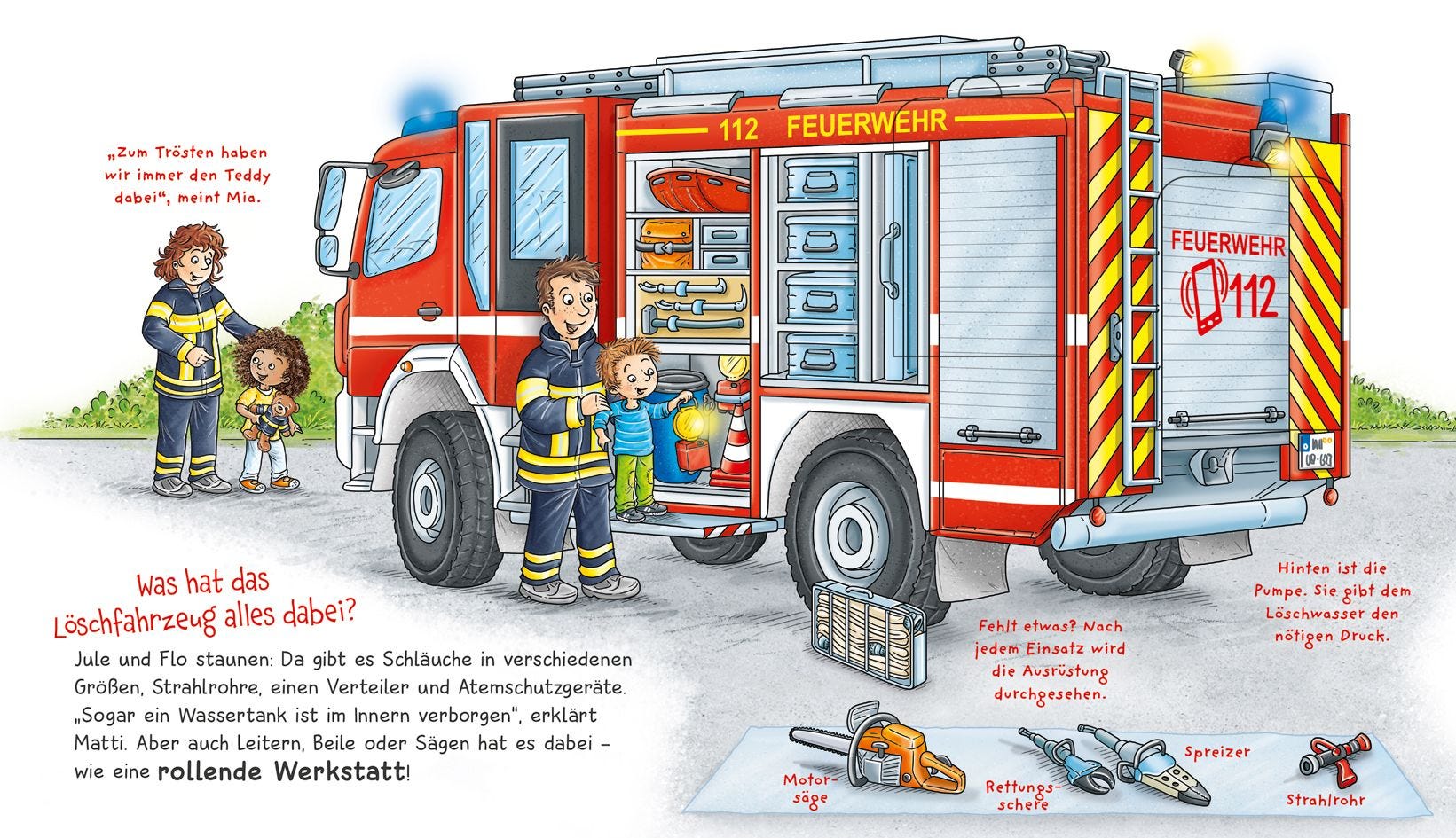 Sachbuch Tessloff WAS IST WAS Meine Welt Band 12 Tatütata, die Feuerwehr!