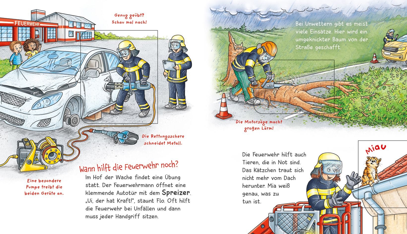 Sachbuch Tessloff WAS IST WAS Meine Welt Band 12 Tatütata, die Feuerwehr!