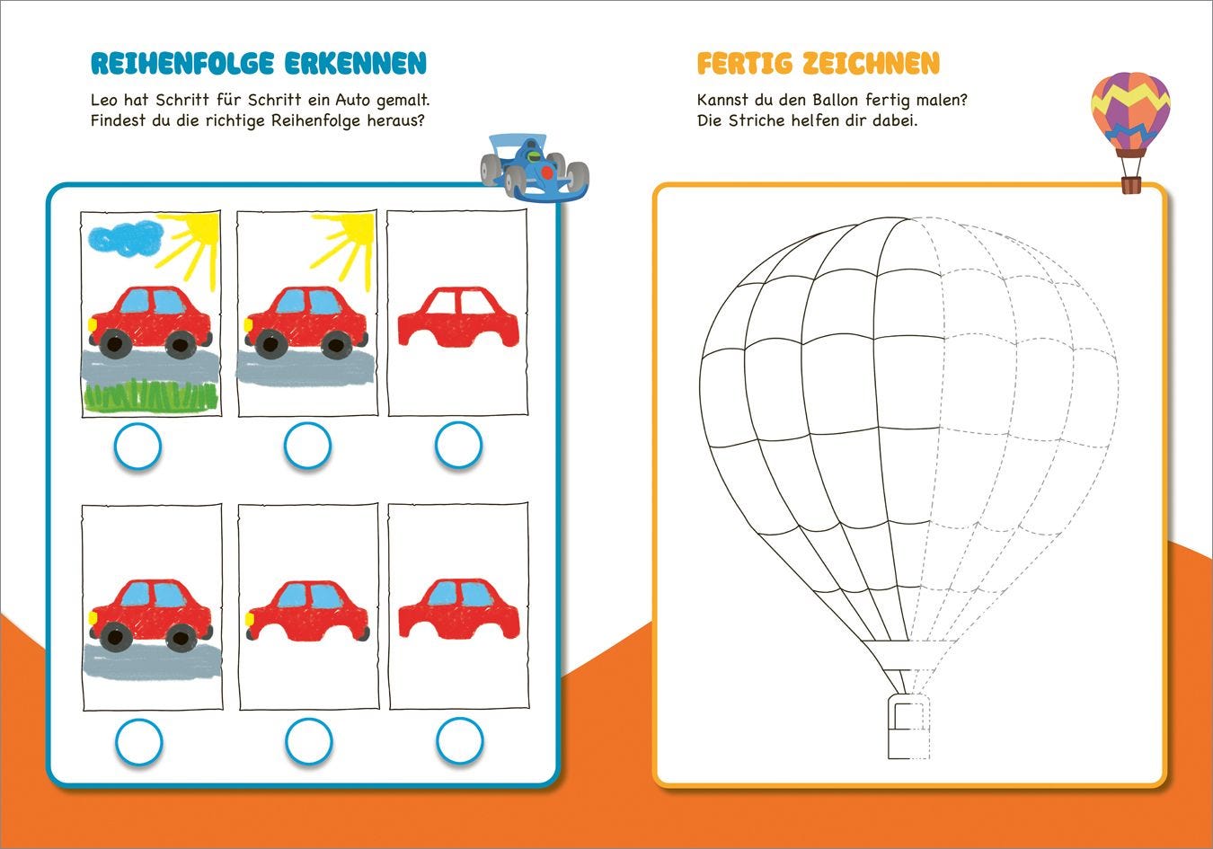 Malen Tessloff Malen und Rätseln für Kindergartenkinder. Fahrzeuge