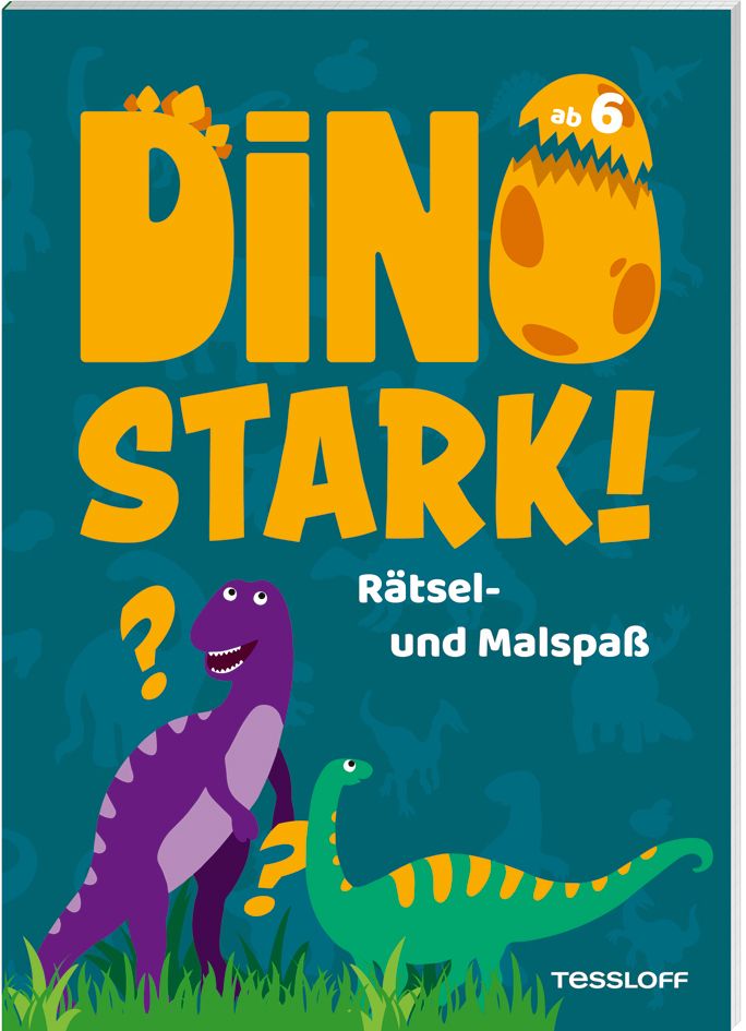 Rätselbuch Tessloff Dinostark! Rätsel- und Malspaß