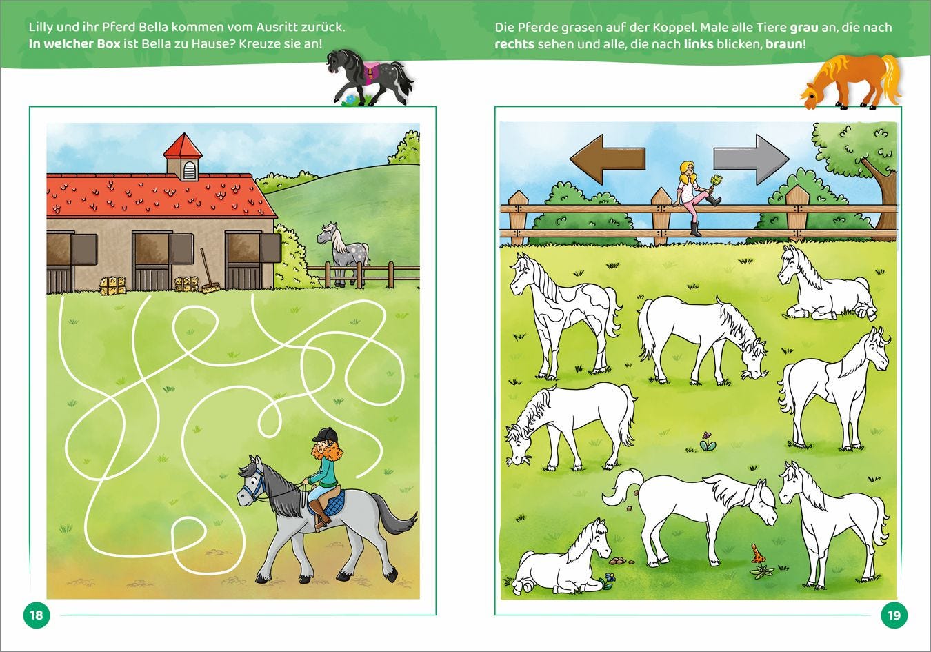 Rätselbuch Tessloff Pferdestark! Rätsel- und Malspaß