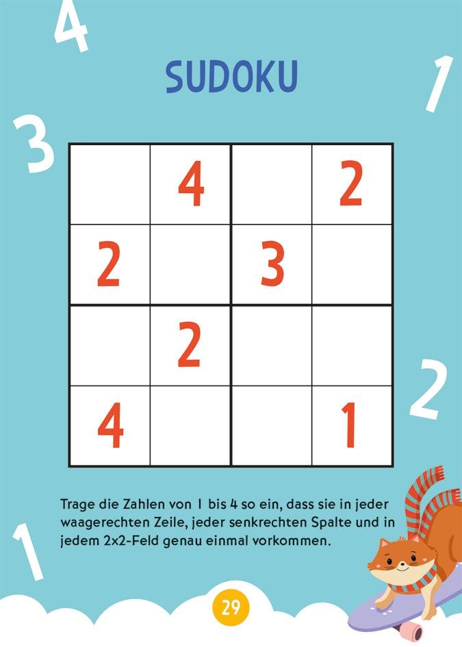 Rätselbuch Tessloff Der kleine Heine. Mini Rätsel to go. Ab 6 Jahren