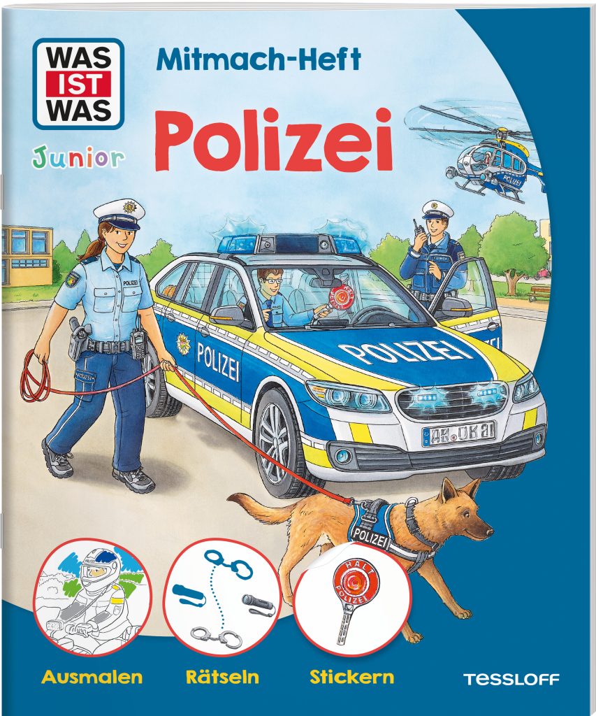 WAS IST WAS Junior // Mitmach-Heft // Polizei