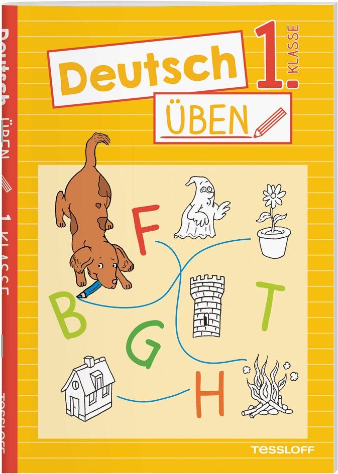 Malen Tessloff Deutsch üben. 1. Klasse