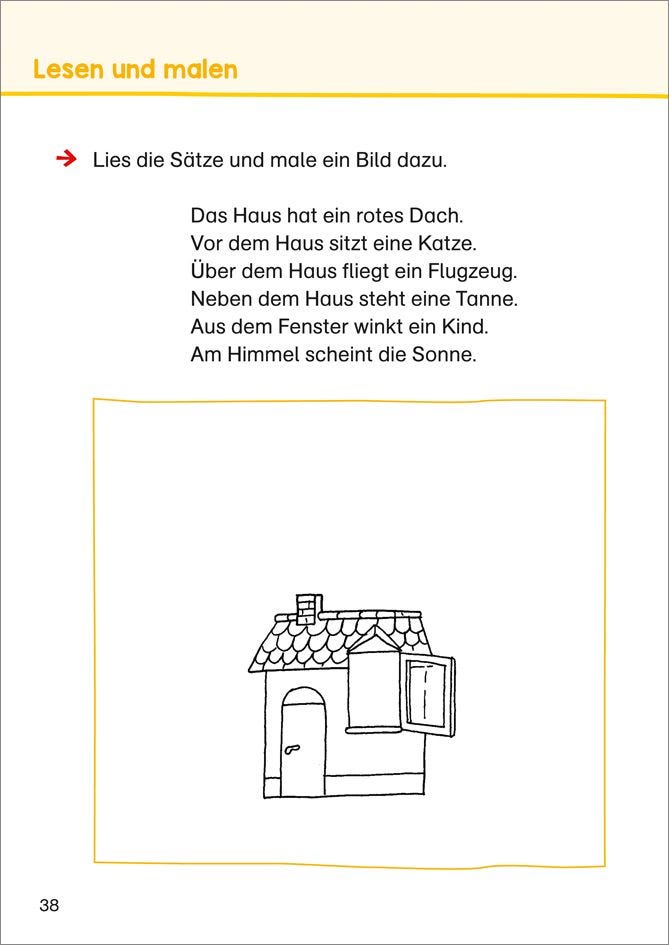 Malen Tessloff Deutsch üben. 1. Klasse