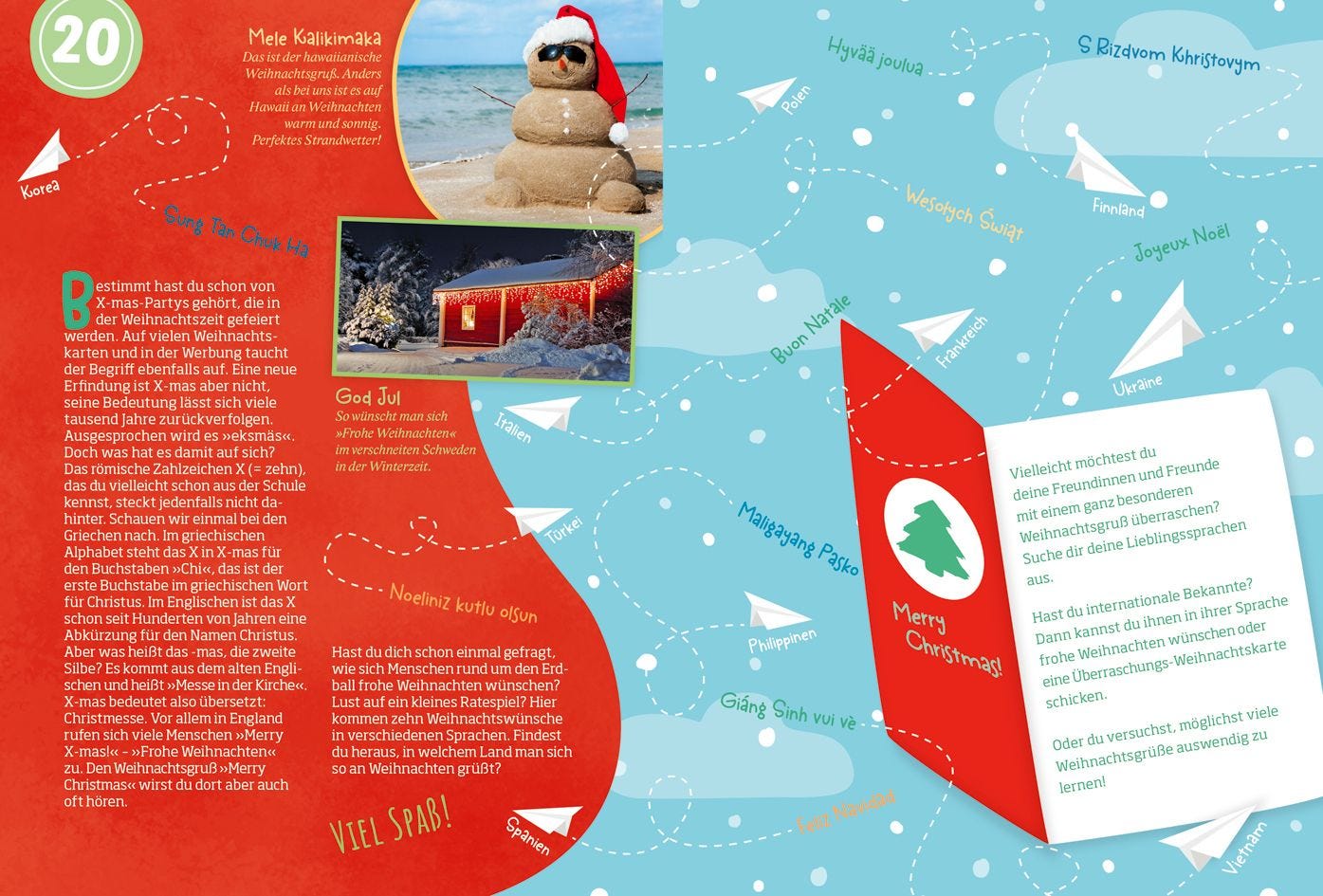 Adventskalender Tessloff Mein WAS IST WAS Adventskalenderbuch