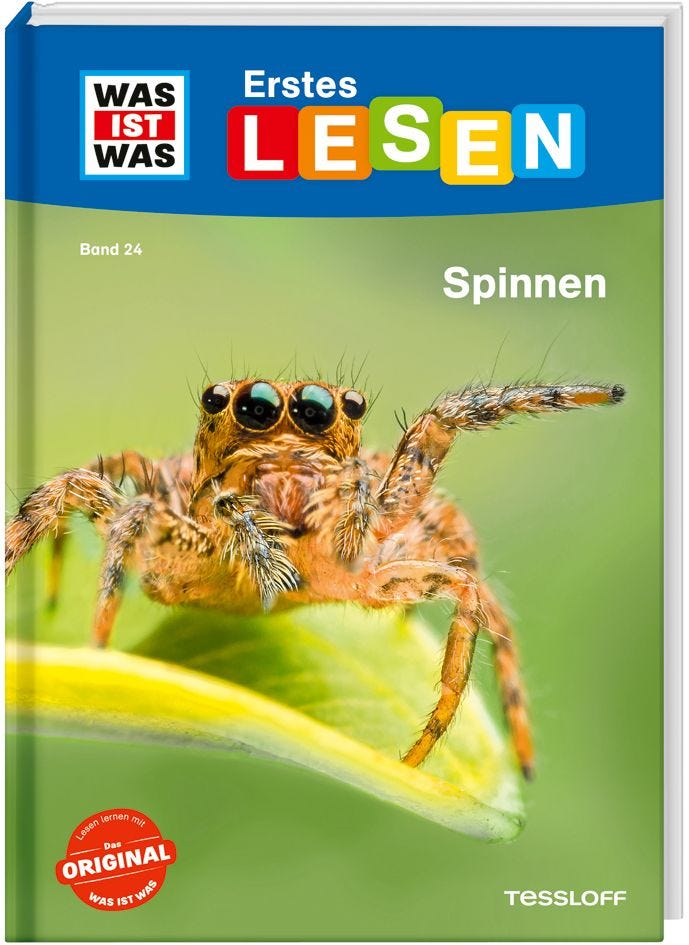 Sachbuch Tessloff WAS IST WAS Erstes Lesen Band 24. Spinnen