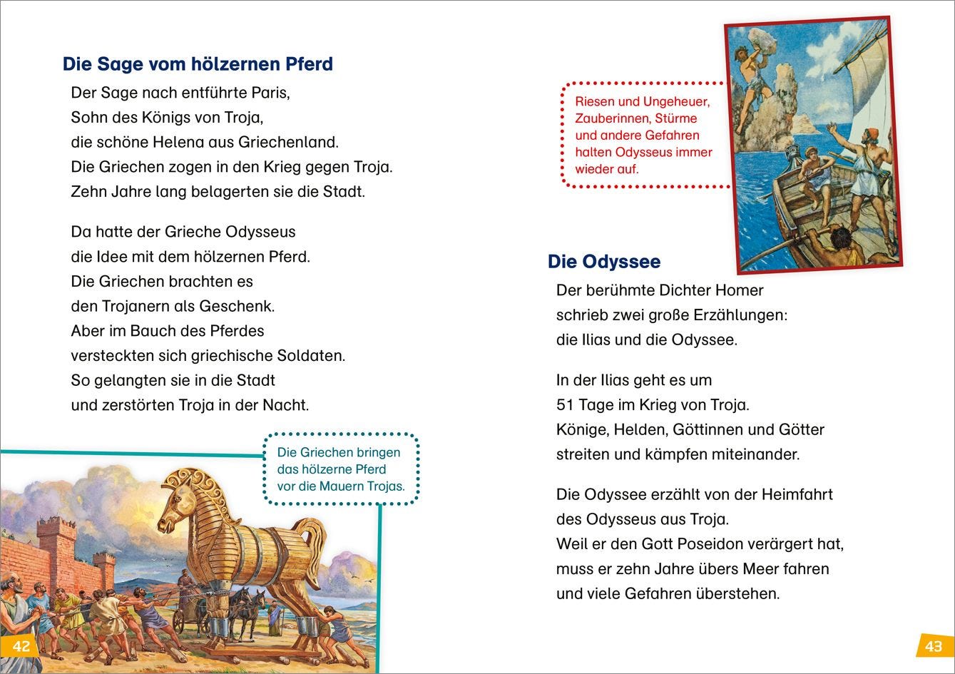 Sachbuch Tessloff WAS IST WAS Erstes Lesen Band 25. Die alten Griechen