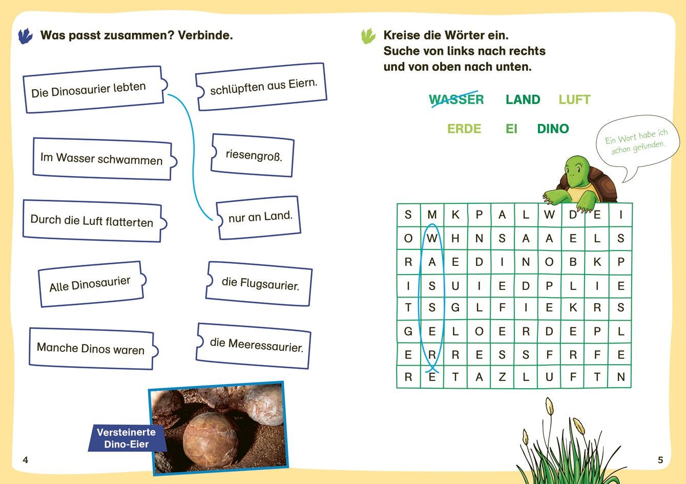 Sachbuch Tessloff WAS IST WAS Erstes Lesen. Leserätsel Dinosaurier