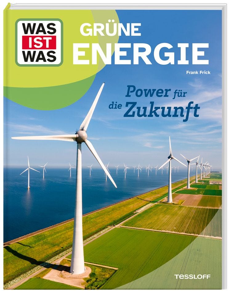 Buch Tessloff WAS IST WAS Grüne Energie. Power für die Zukunft