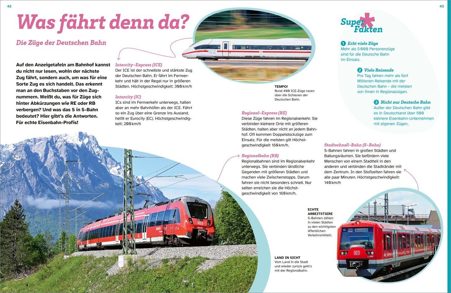 Buch Tessloff WAS IST WAS Züge. Einsteigen, bitte!