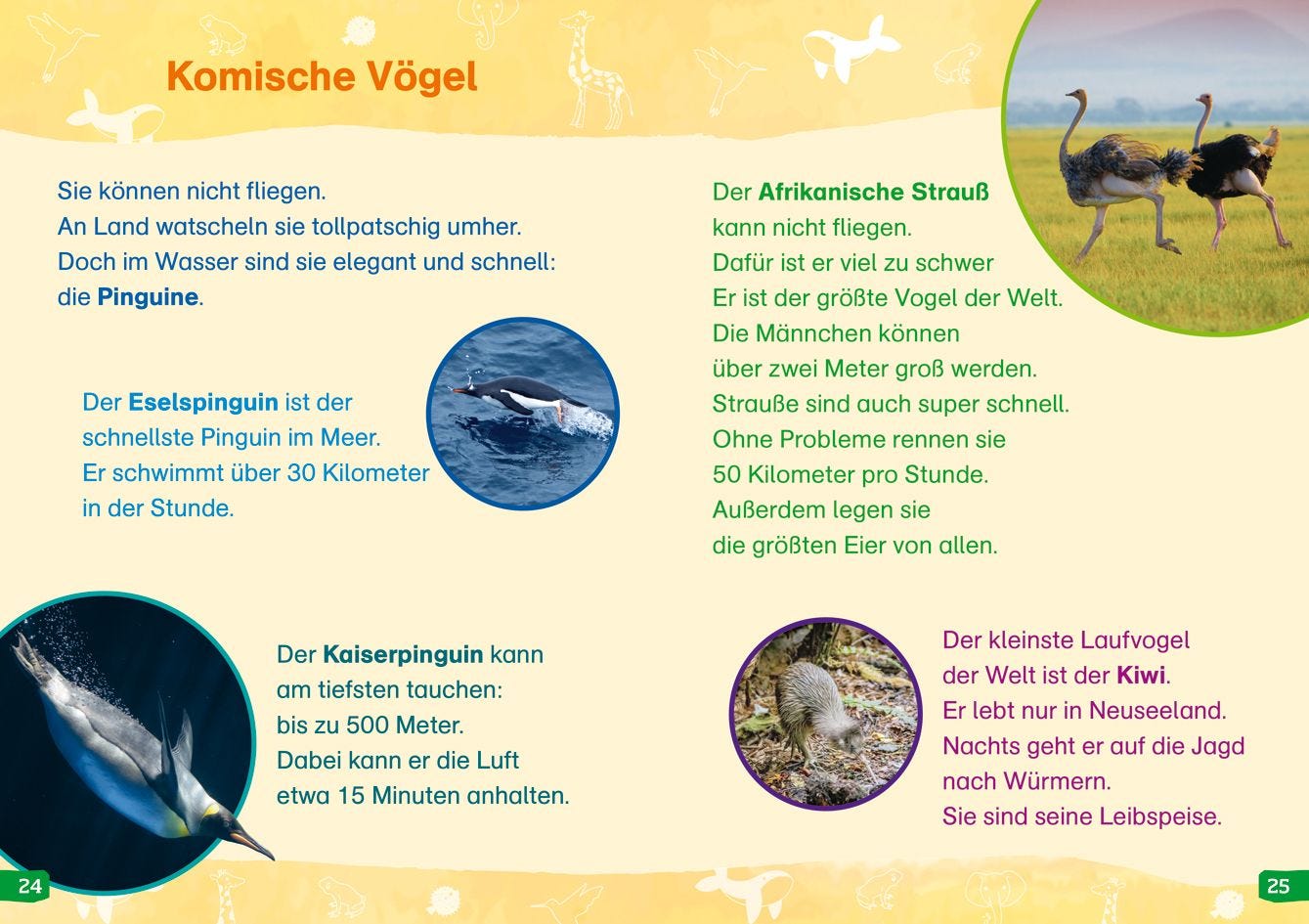 Sachbuch Tessloff WAS IST WAS Erstes Lesen easy! Band 19. Tierische Rekorde