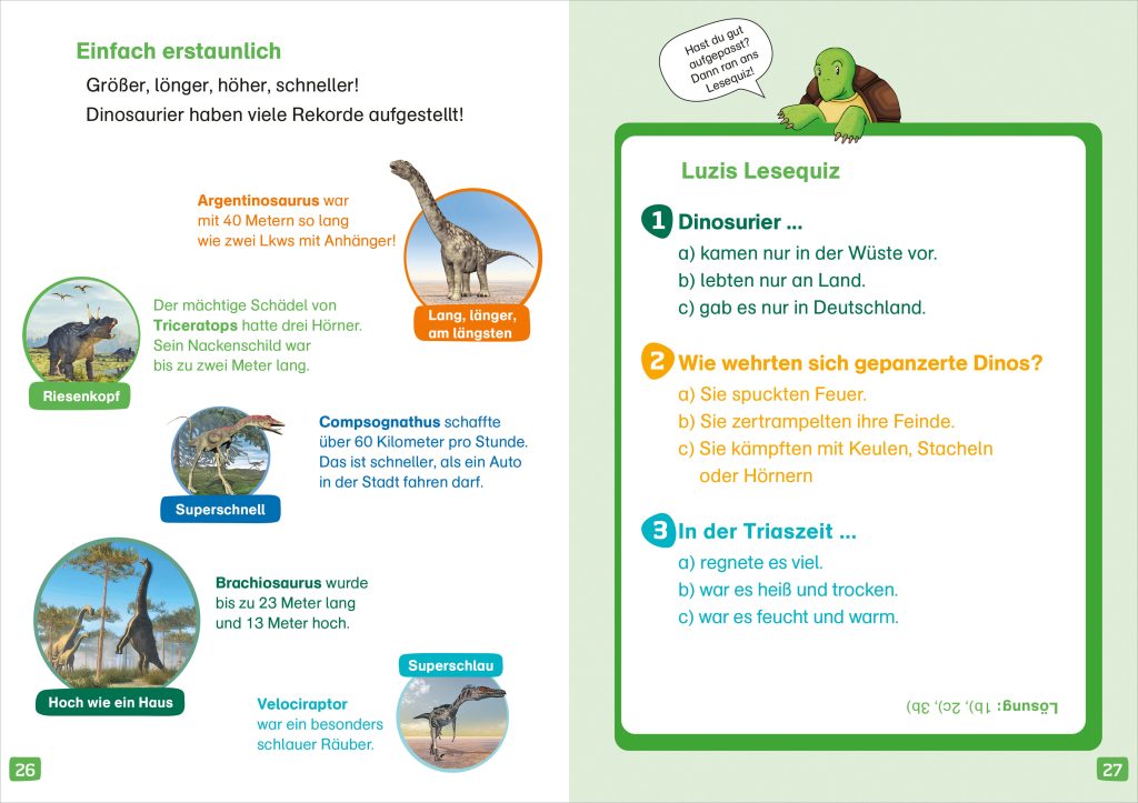 Sachbuch Tessloff WAS IST WAS Erstes Lesen. Dinosaurier