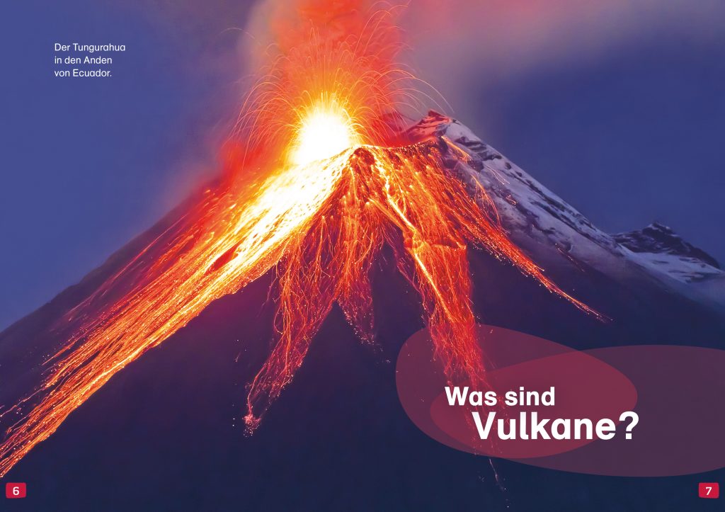 WAS IST WAS Erstes Lesen. Vulkane