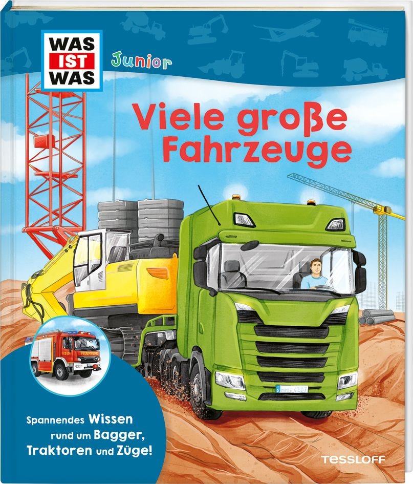 Buch Tessloff WAS IST WAS Junior Viele große Fahrzeuge