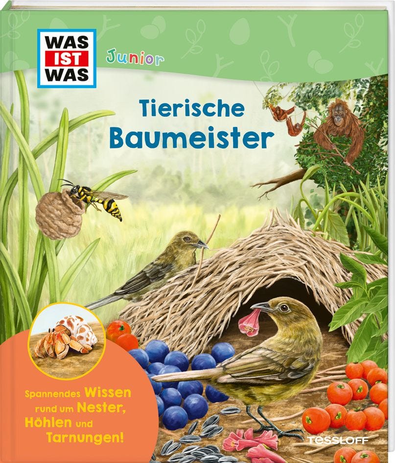 Buch Tessloff WAS IST WAS Junior Tierische Baumeister