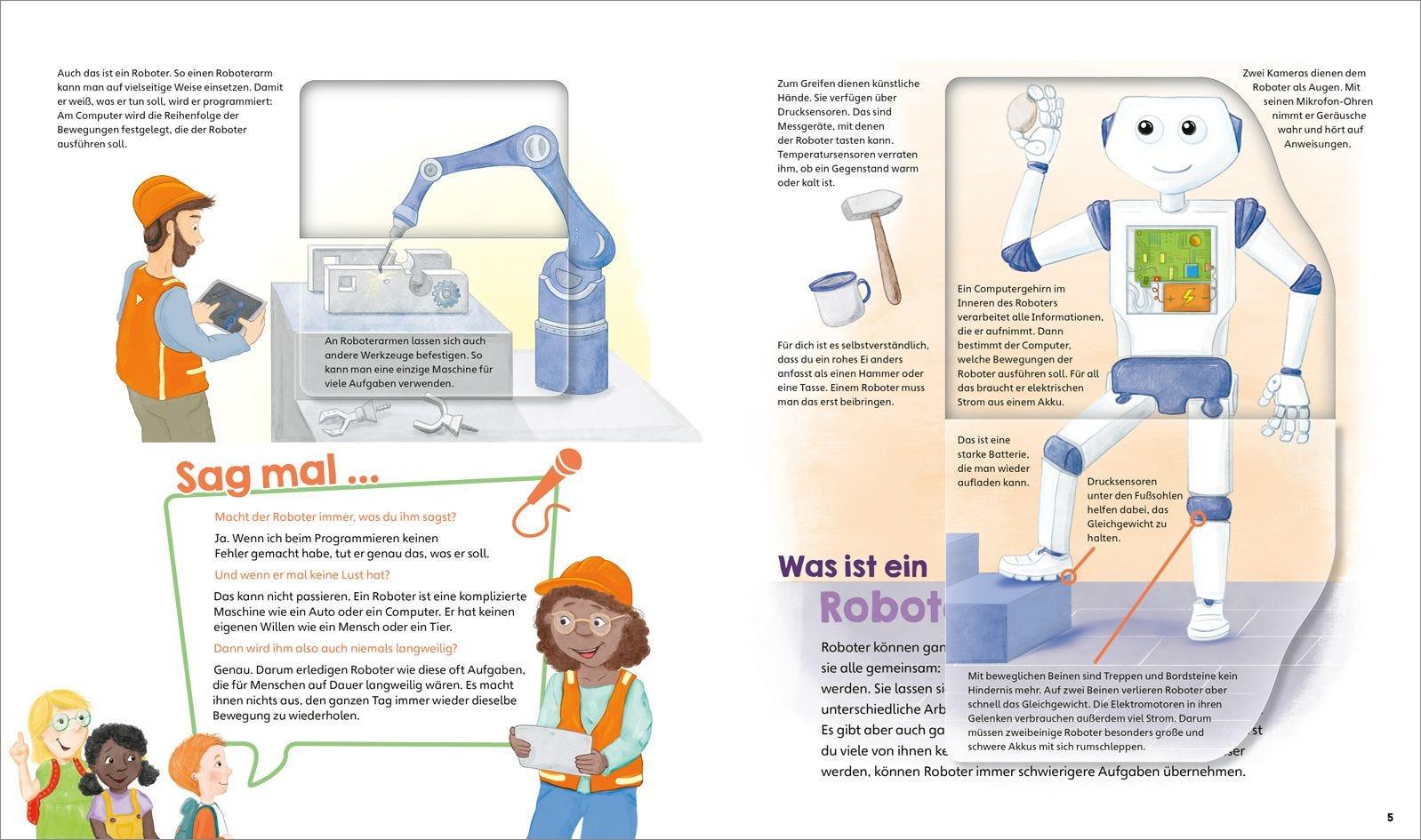 Buch Tessloff WAS IST WAS Junior Band 44 Roboter!