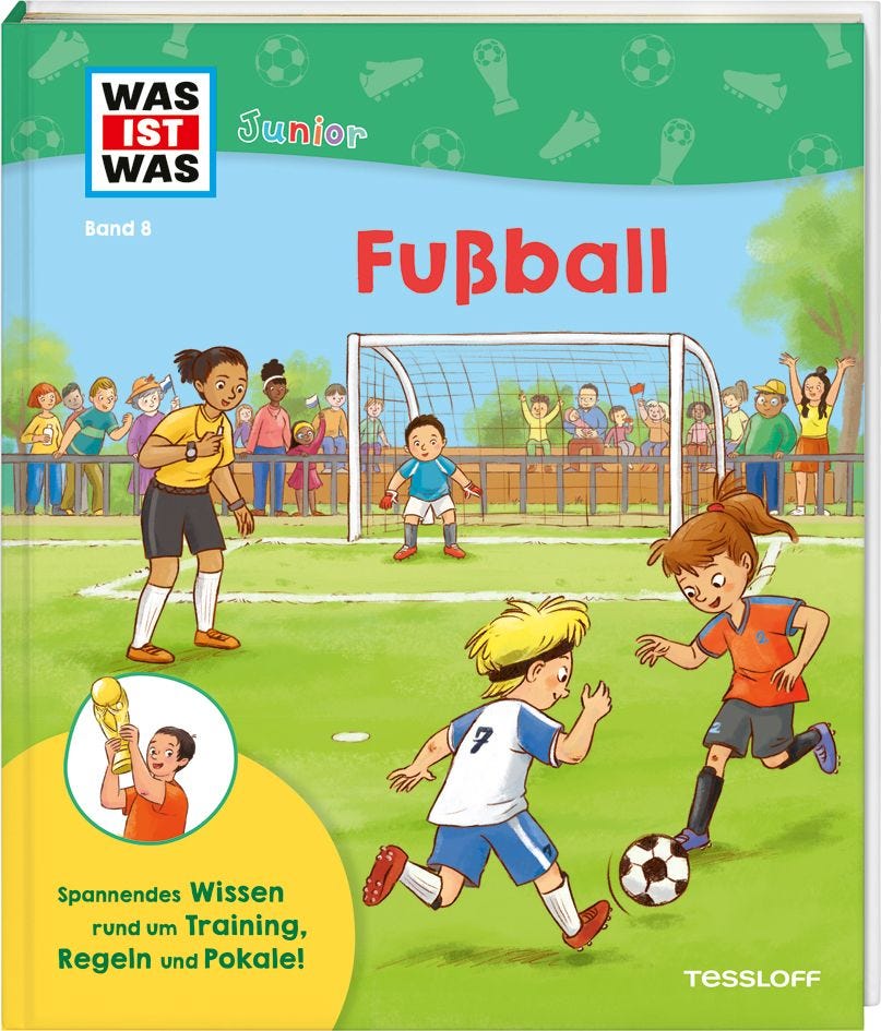 Buch Tessloff WIW Junior Bd. 8 Fußball