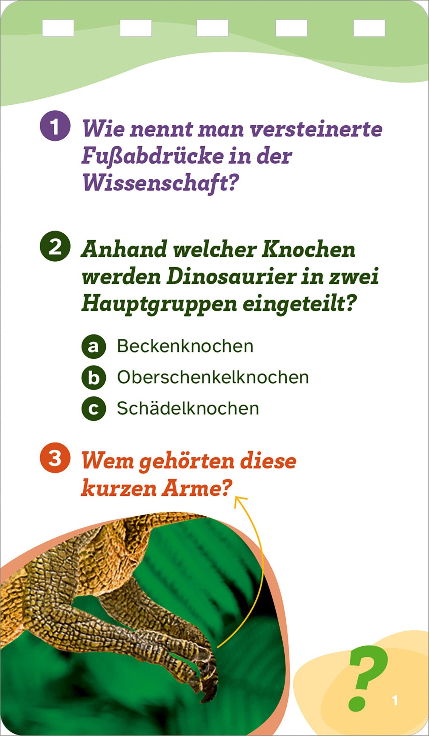 WAS IST WAS Quiz Dinosaurier
