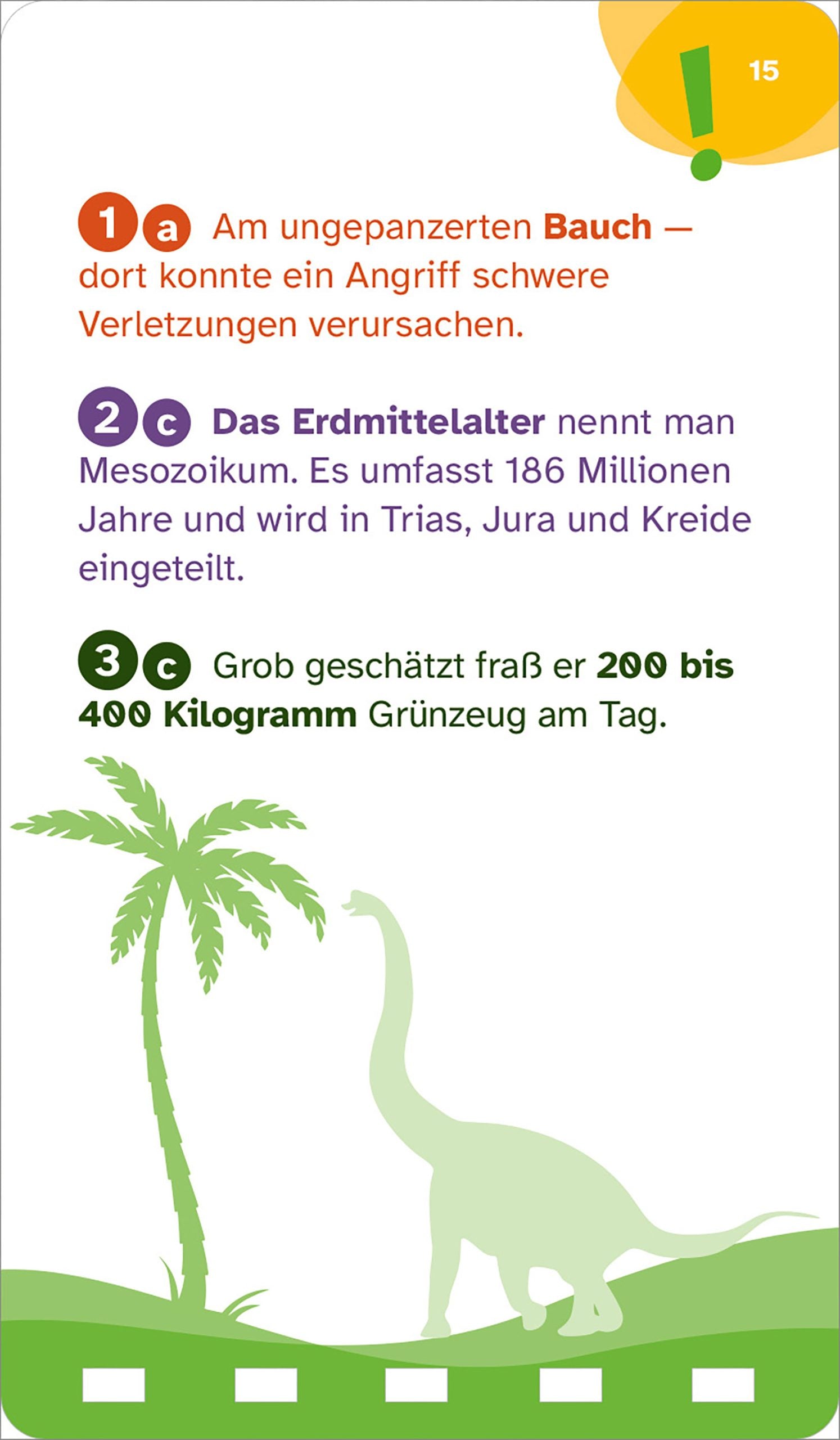 WAS IST WAS Quiz Dinosaurier