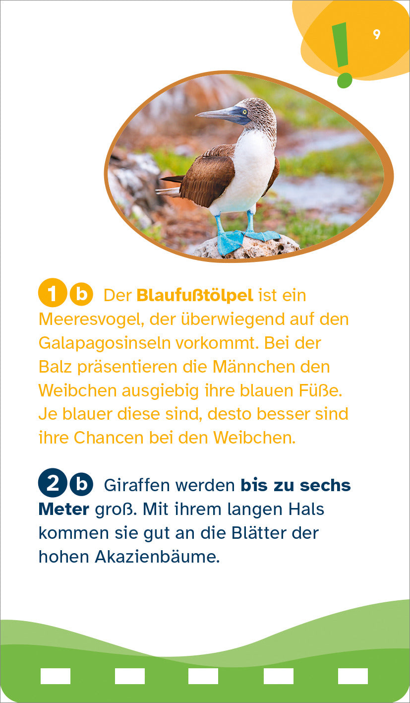 WAS IST WAS Quiz Tiere