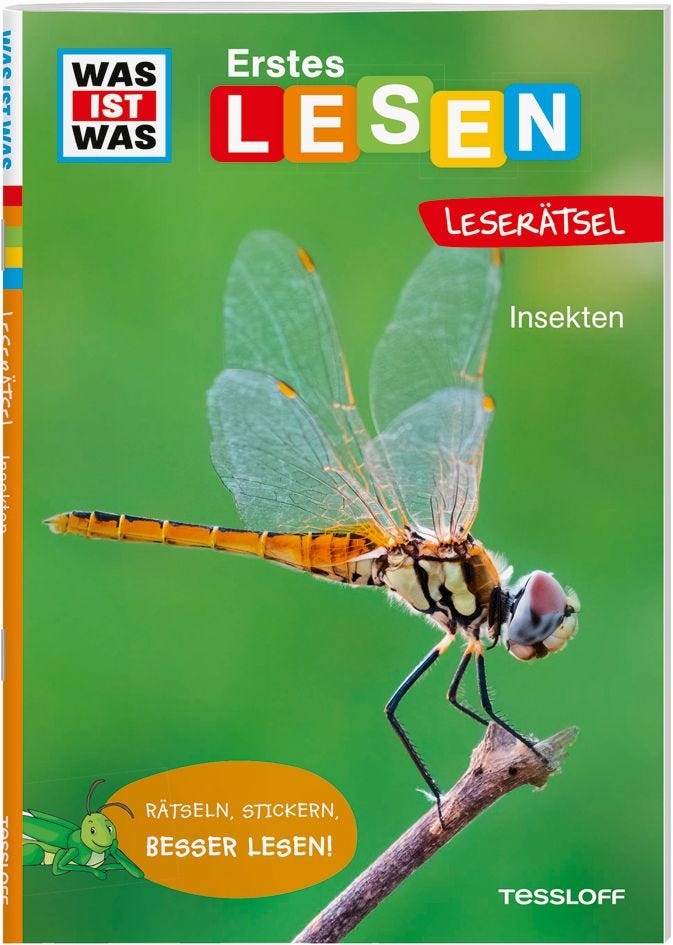 Sachbuch Tessloff WAS IST WAS Erstes Lesen. Leserätsel Insekten