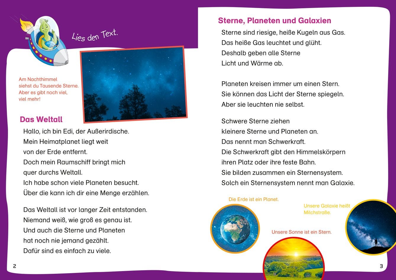 Sachbuch Tessloff WAS IST WAS Erstes Lesen. Leserätsel Planeten