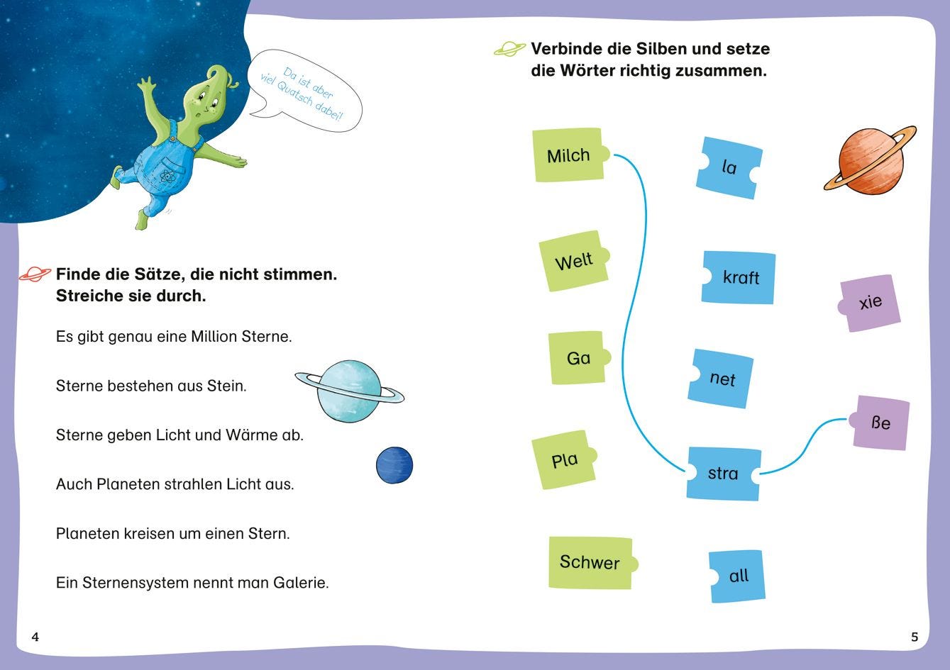 Sachbuch Tessloff WAS IST WAS Erstes Lesen. Leserätsel Planeten