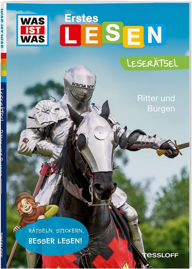 Sachbuch Tessloff WAS IST WAS Erstes Lesen. Leserätsel Ritter und Burgen