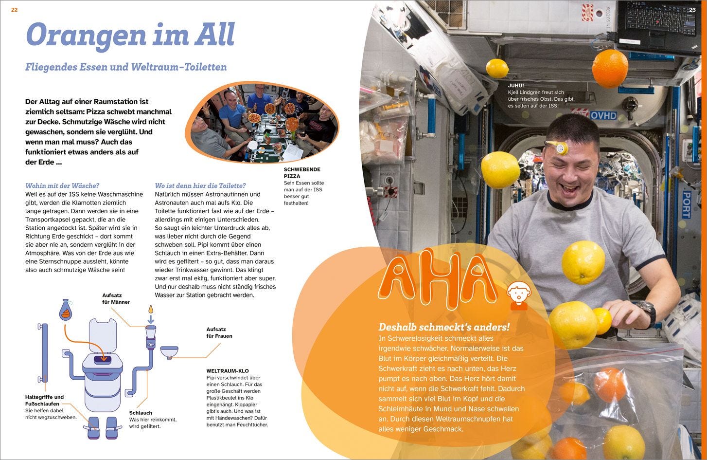 Buch Tessloff WAS IST WAS Astronautinnen und Astronauten. Flieg mit ins All!