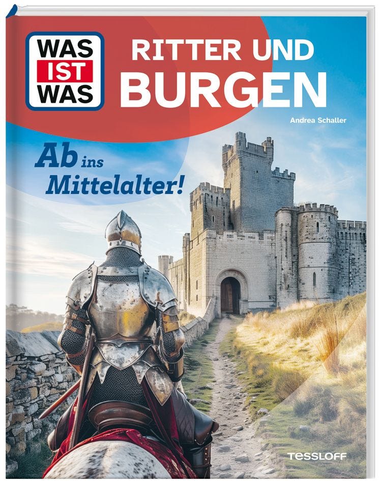 Buch Tessloff WAS IST WAS Ritter und Burgen. Ab ins Mittelalter!