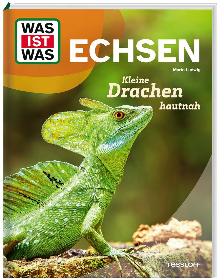 Buch Tessloff WAS IST WAS Echsen. Kleine Drachen hautnah