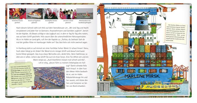 Buch Coppenrath Verlag Mit Felix auf großer Deutschlandreise