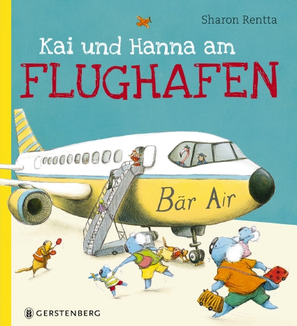 Kai und Hanna am Flughafen