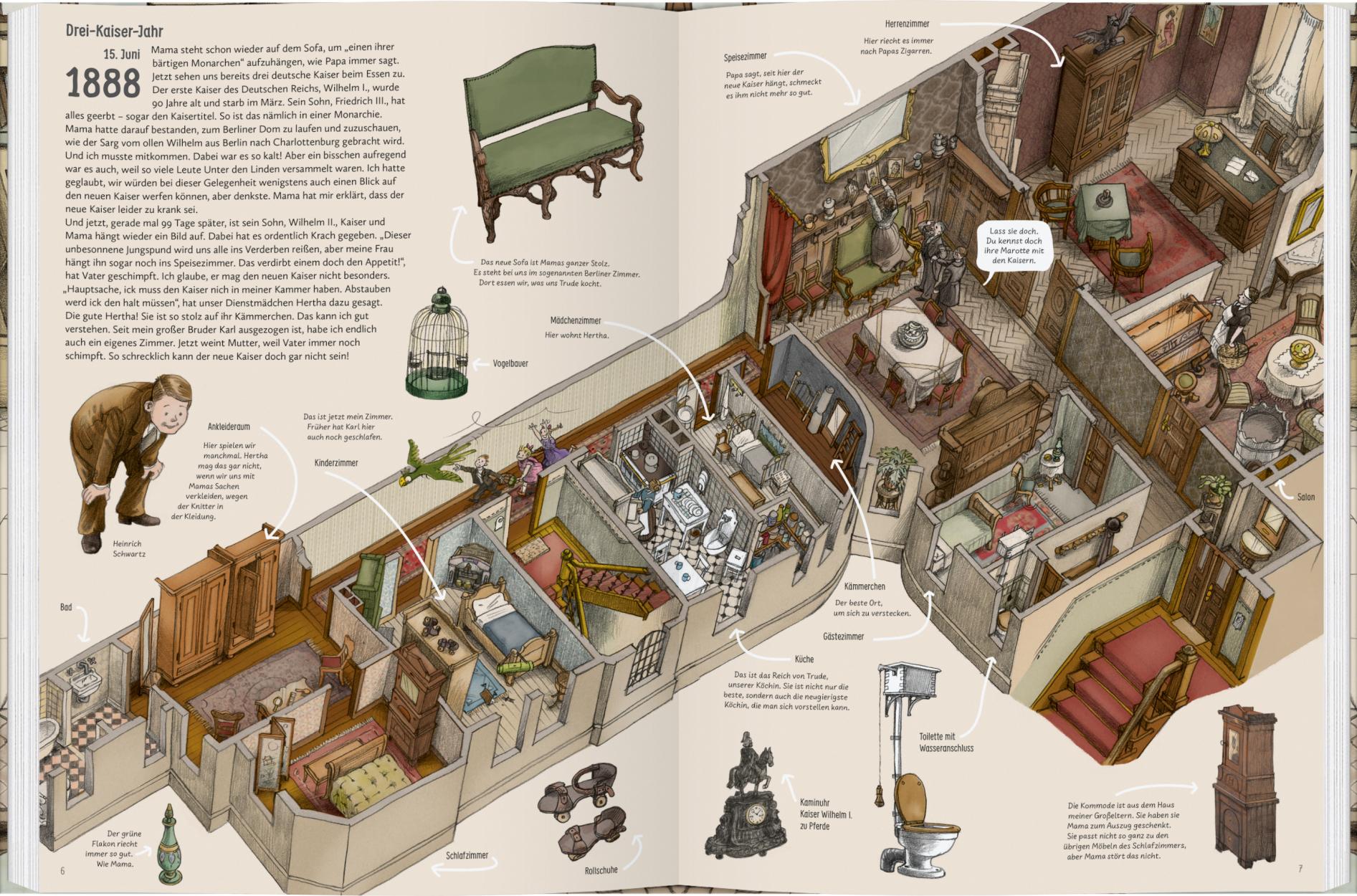 Sachbuch Gerstenberg Verlag In einem alten Haus in Berlin
