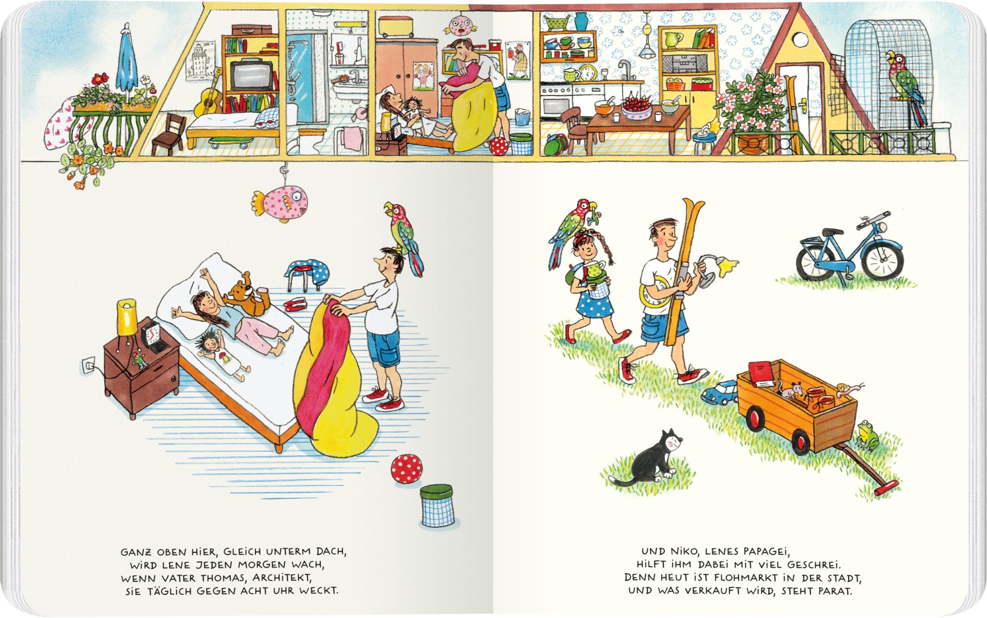 Bilderbuch Gerstenberg Verlag Zu Hause in Wimmlingen