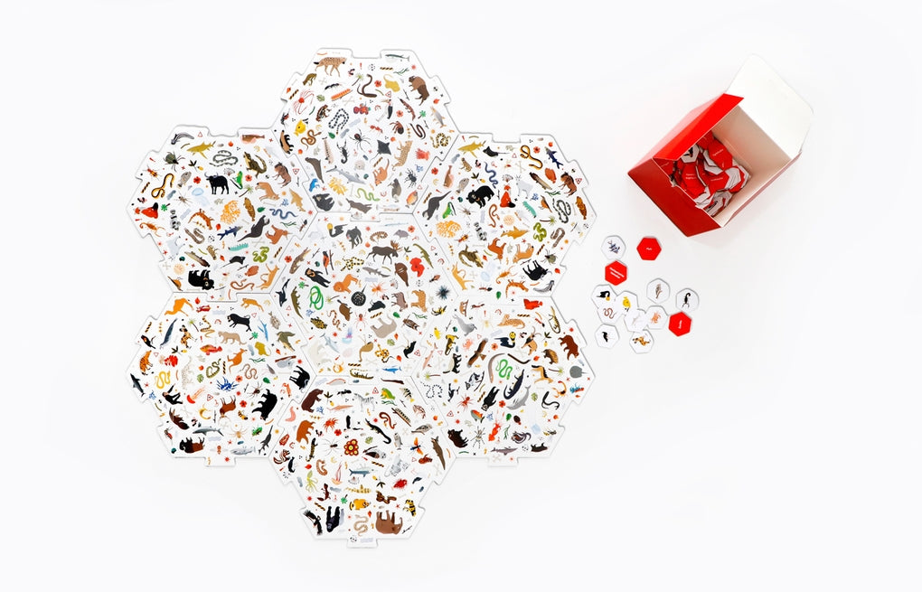 Gesellschaftsspiel Laurence King Verlag Erste*r sein! Gefährliche Tiere