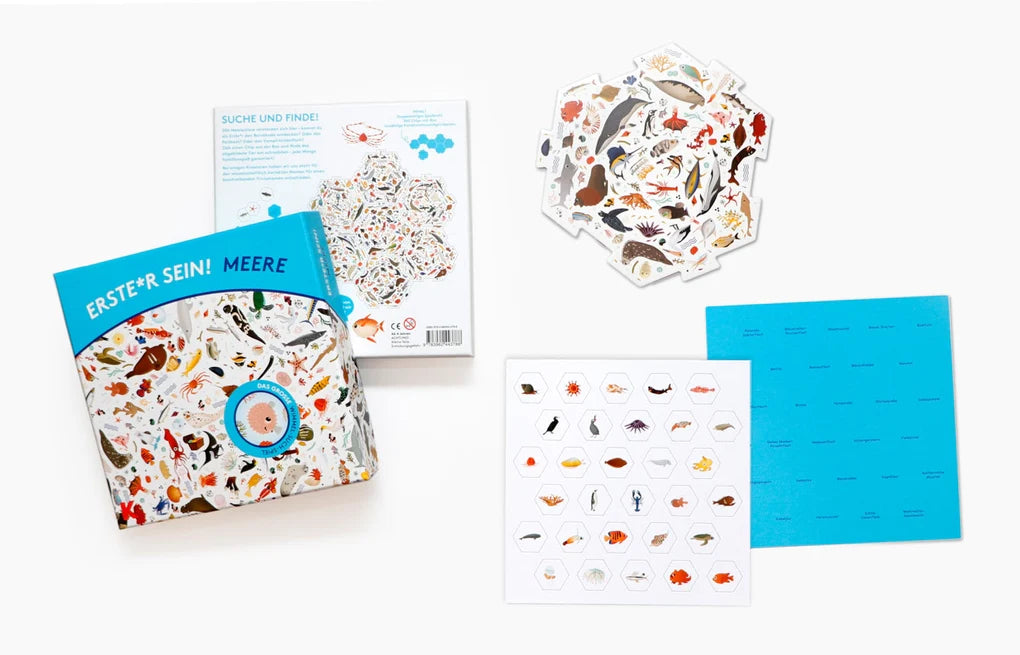 Gesellschaftsspiel Laurence King Verlag Erste*r sein! Meere