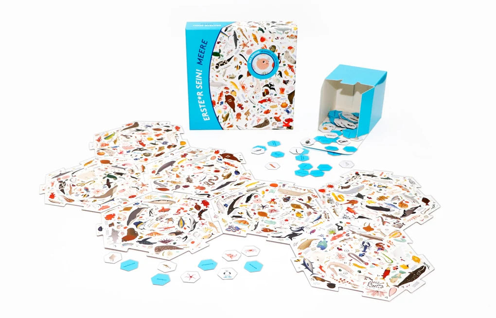 Gesellschaftsspiel Laurence King Verlag Erste*r sein! Meere