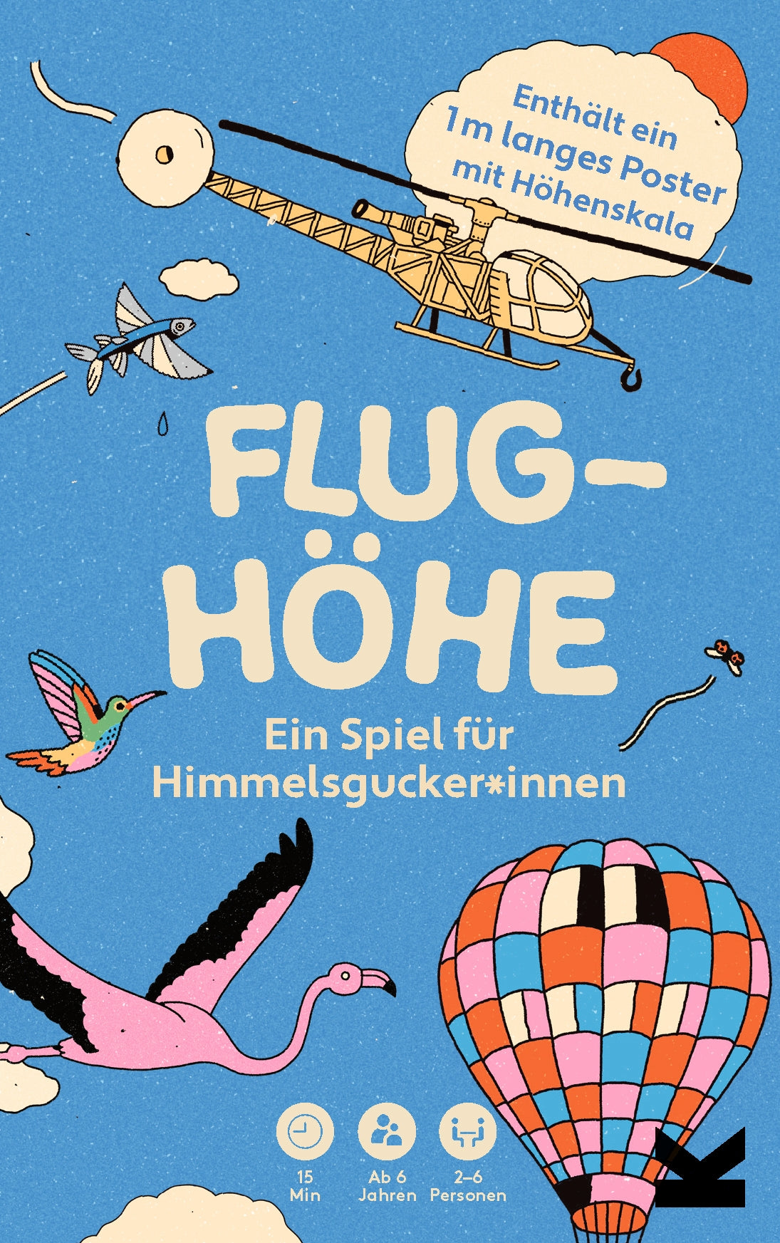 Gesellschaftsspiel Laurence King Verlag Flughöhe