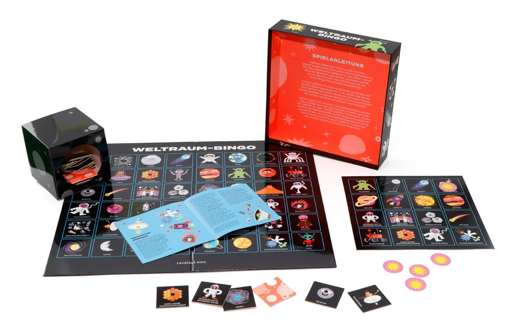Gesellschaftsspiel Laurence King Verlag Weltraum-Bingo