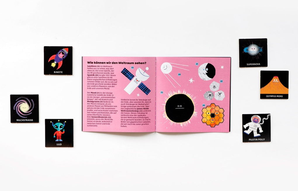 Gesellschaftsspiel Laurence King Verlag Weltraum-Bingo