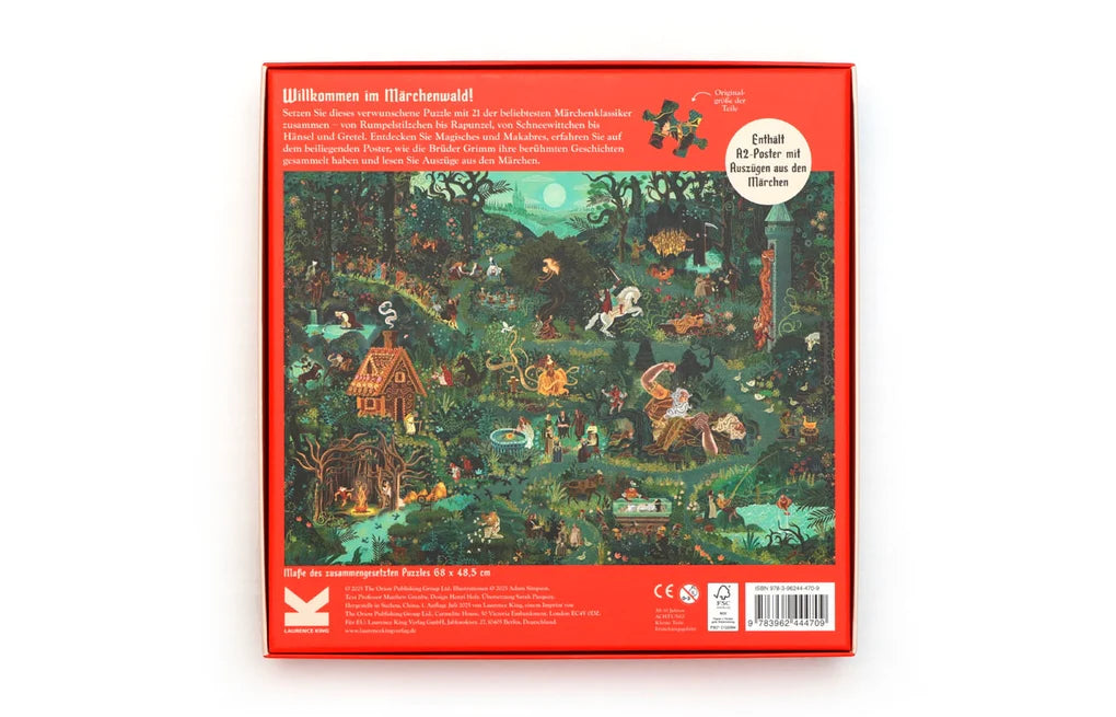 Puzzles Laurence King Verlag Die Welt von Grimms Märchen