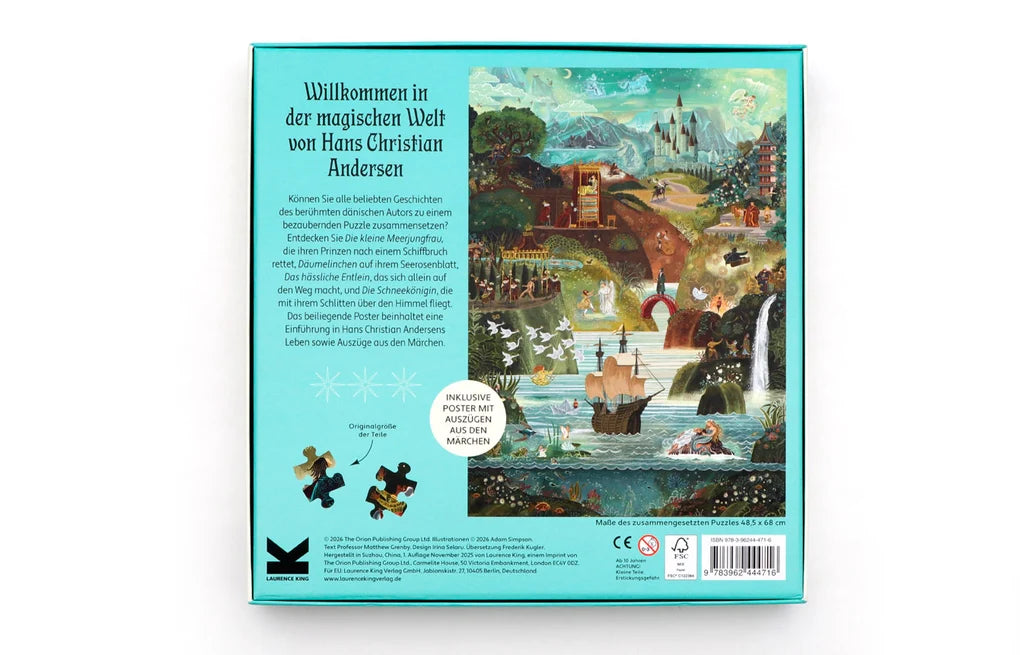 Puzzles Laurence King Verlag Die Welt von Hans Christian Andersens Märchen