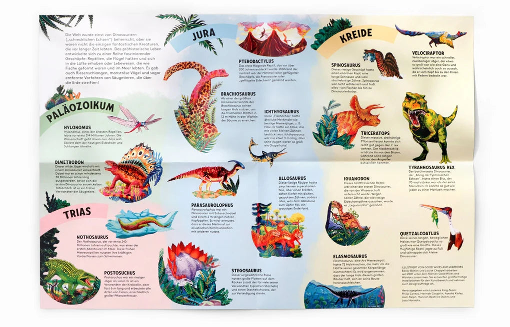 Puzzles Laurence King Verlag Dinopedia