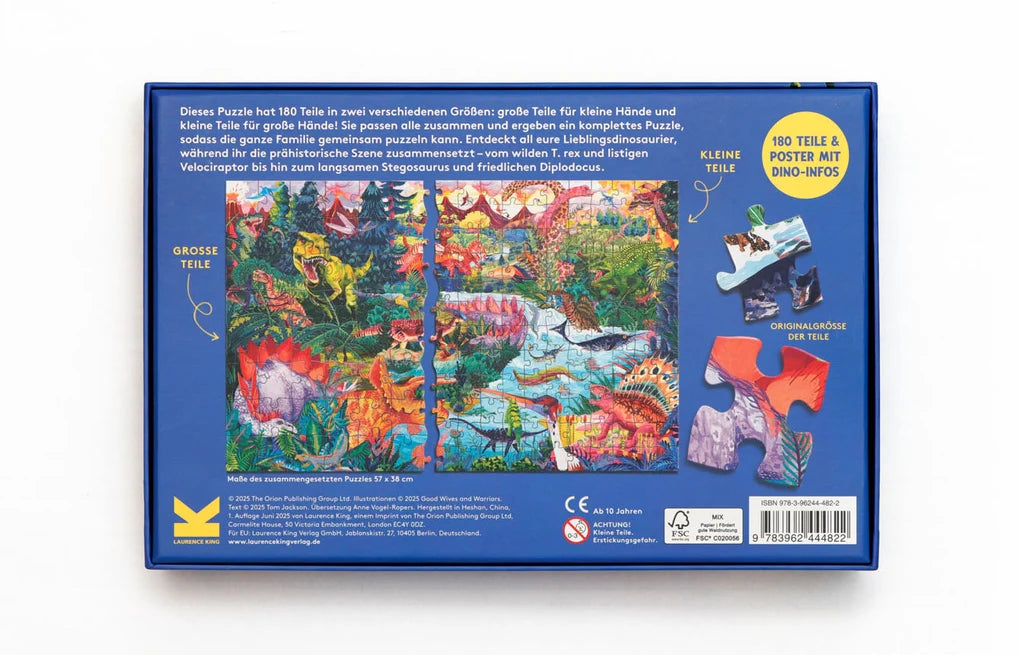 Puzzles Laurence King Verlag Dinopedia