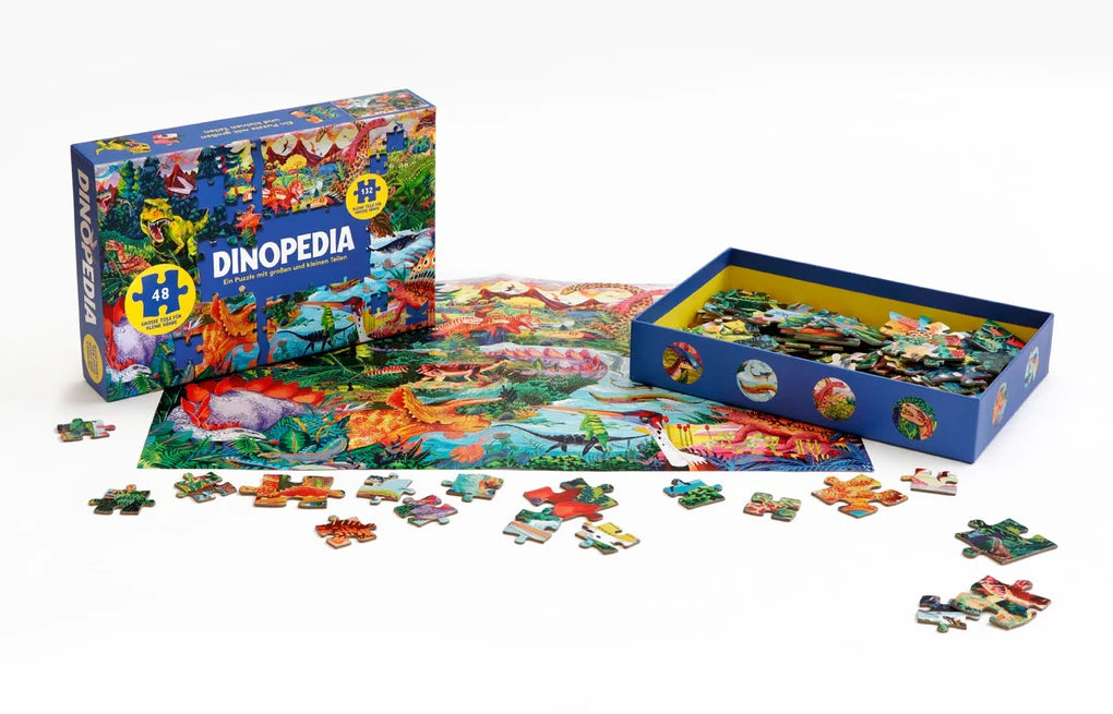 Puzzles Laurence King Verlag Dinopedia