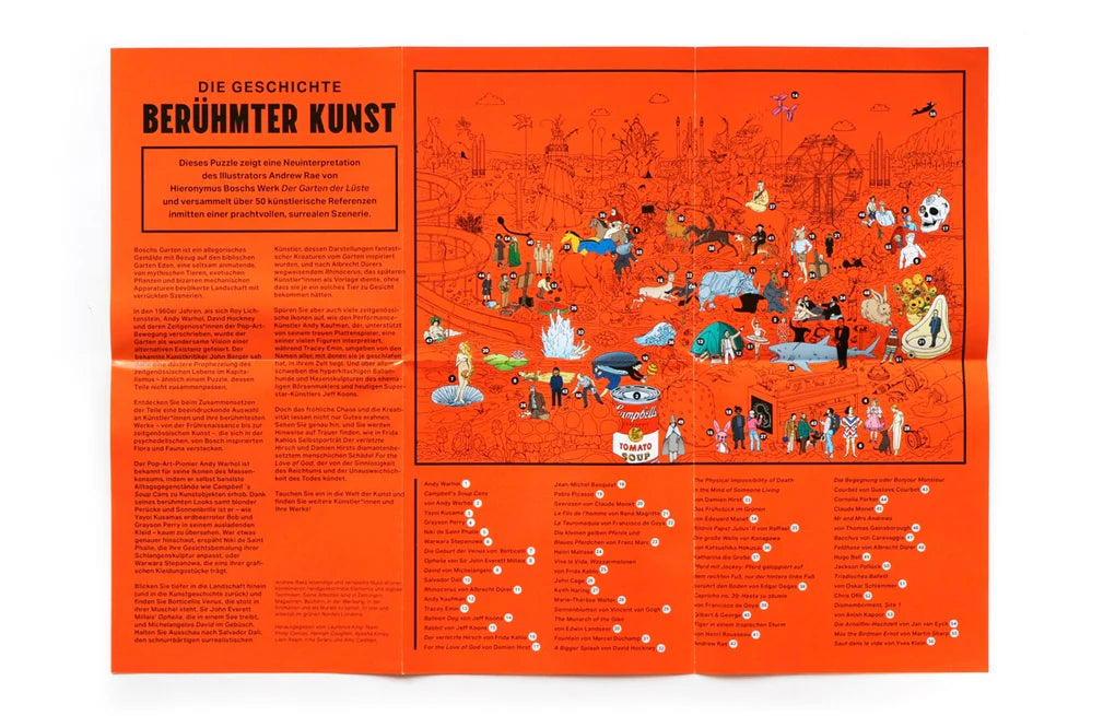 Puzzles Laurence King Verlag Die Geschichte berühmter Kunst