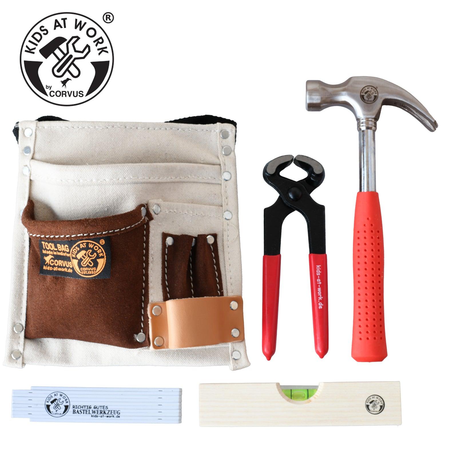 Naturforscher Corvus Werkzeugset Gürtel Baumwolle, Leder